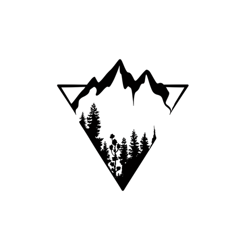 Montagne minimaliste