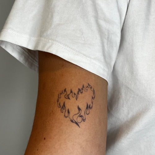 Coeur enflammé