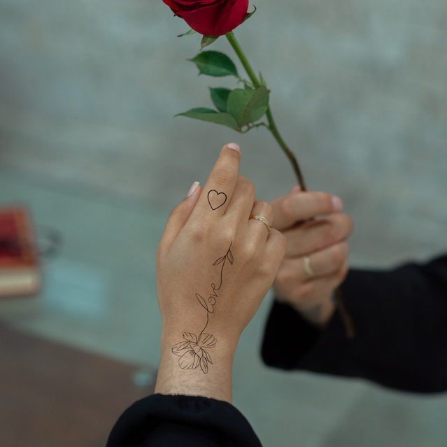 Tatouage coquelicot