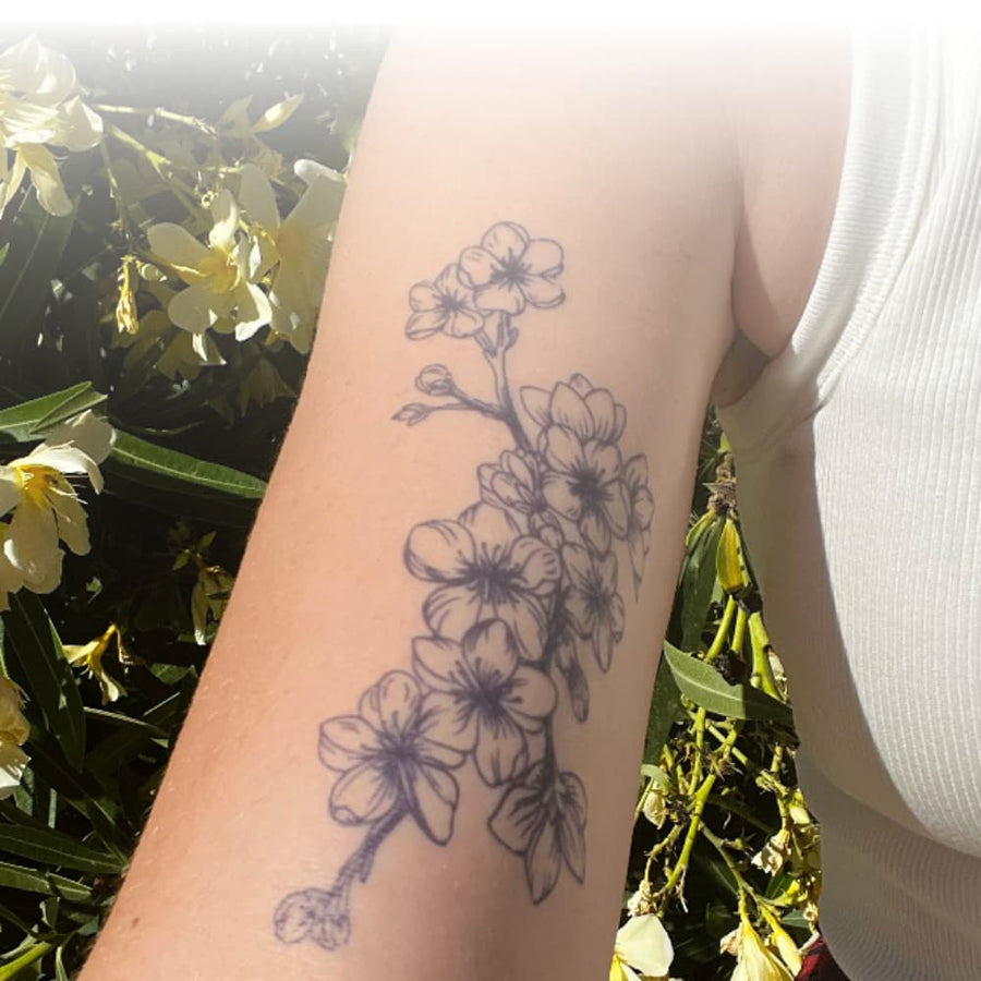 Tatouage collection fleur