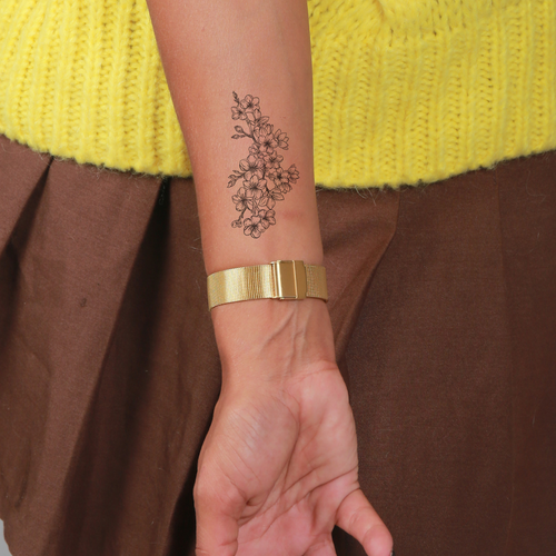 Cherry blossom tattoo