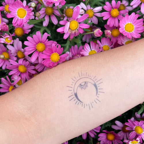 Tatouage lune soleil