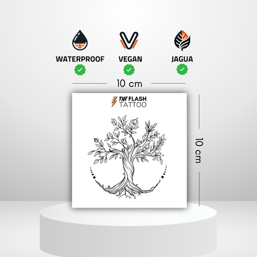 Tatouage arbre de vie spirituel