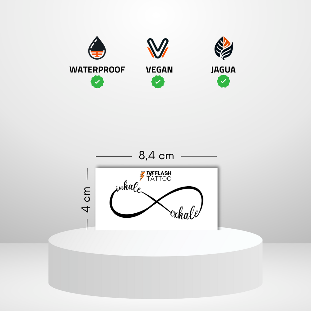 Tatouage symbole infini spirituel