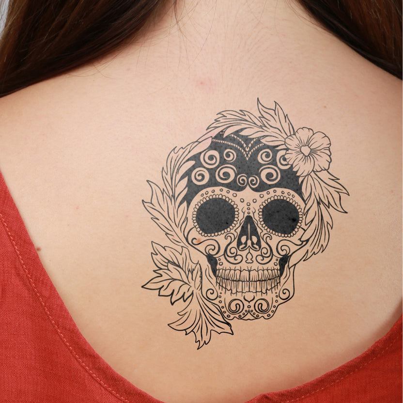 Maquillage Dia De Los Muertos: Maquillage Los Muertos Facile