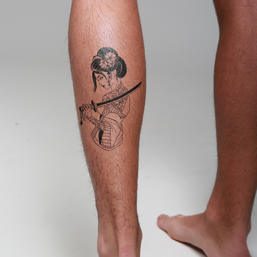 Tatouage Geisha Guerri re The Flash Tattoo tatouage-geisha-guerri-re-the-flash-tattoo