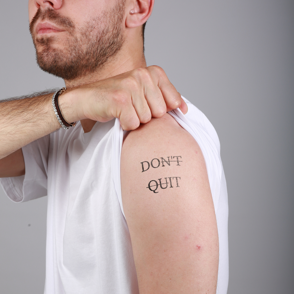 Tatouage motivation do it The Flash Tattoo Tatouage éphémère