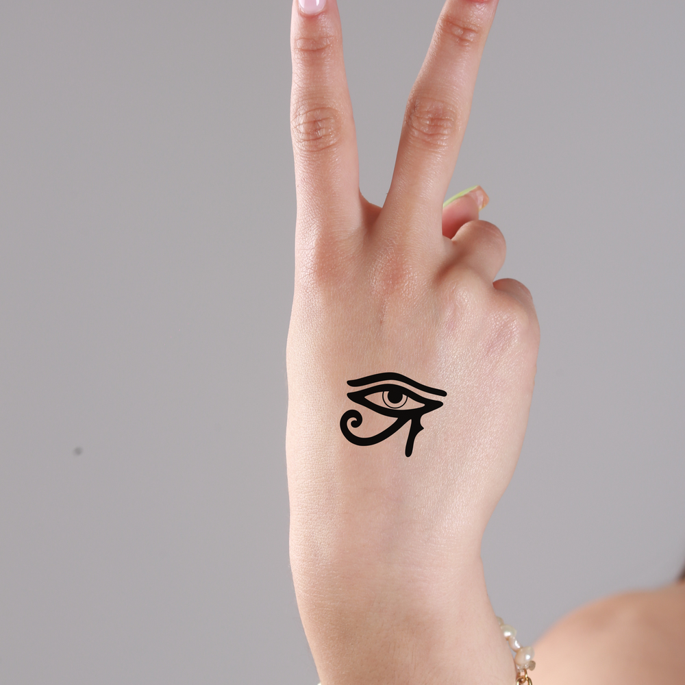 Flash Tattoo | Tatouage Oeil Horus | Symbole de protection