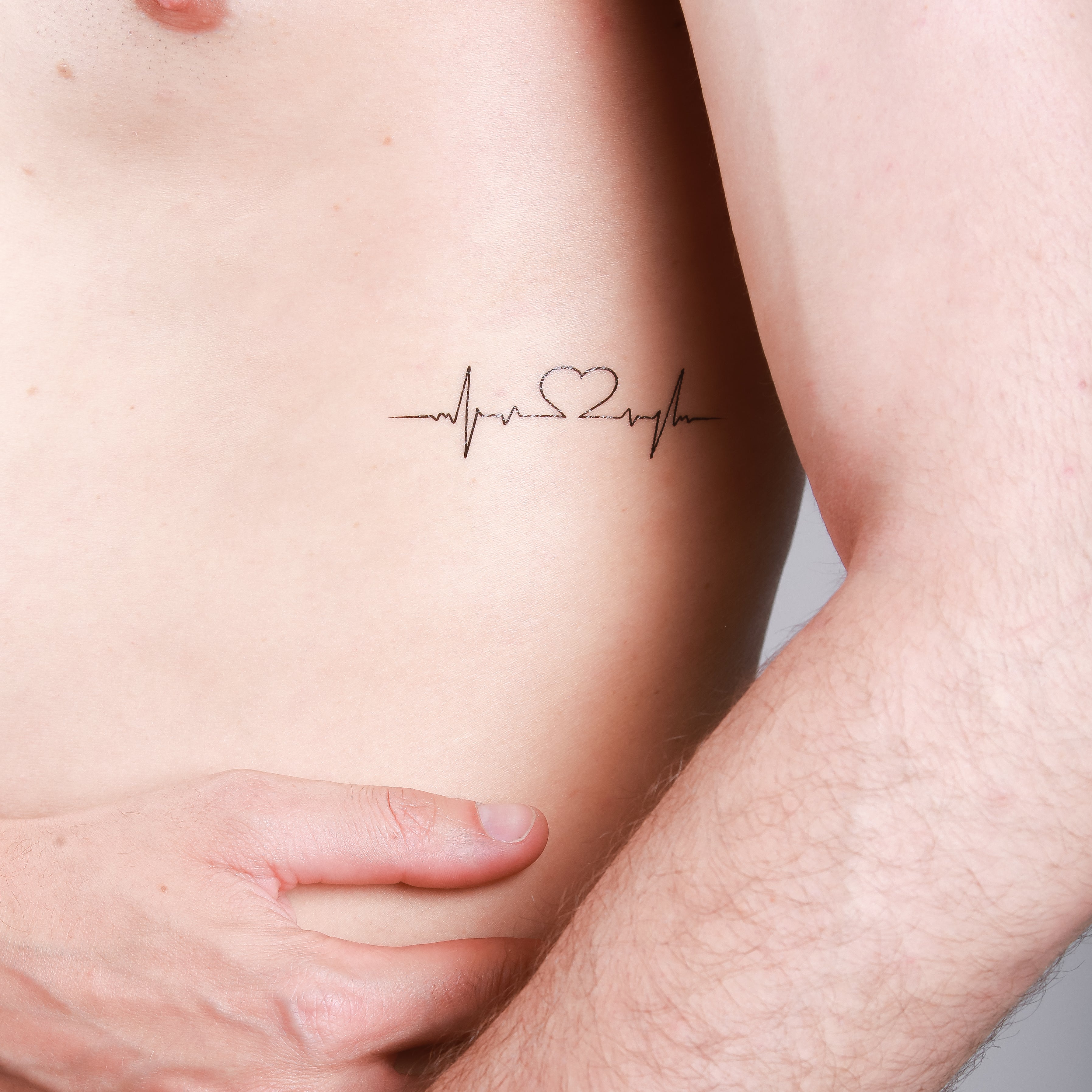 Amazon.com : 2 PCS Heartbeat Herbal Personality Electrocardiogram  Waterproof And Durable Tattoo Stickers Male And Female Collarbone Wrist  Tattoos : Beauty & Personal Care
