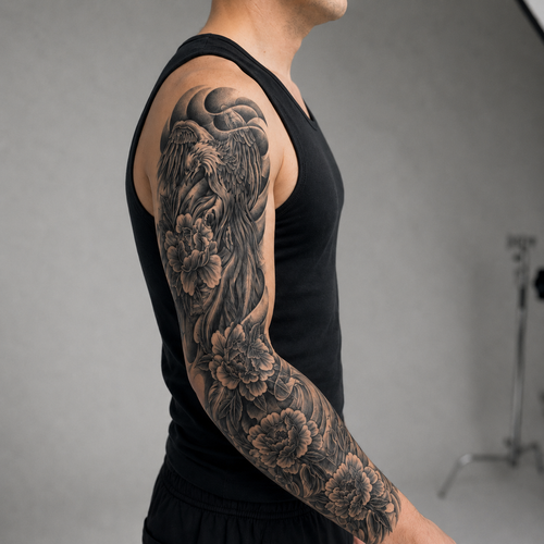 Flower Sleeve