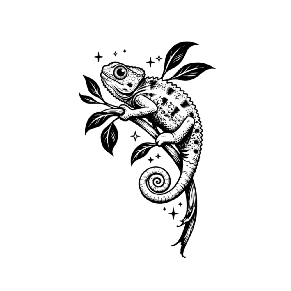Tatouage cameleon