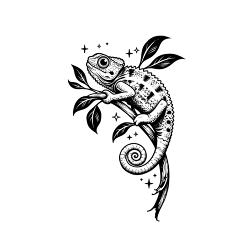 Tatouage cameleon