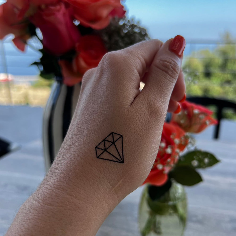 Flash Tattoos Diamond Temporary tattoo - Main Image