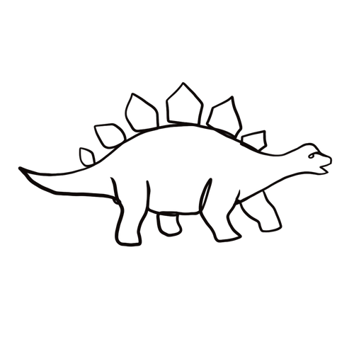 Dinosaure minimaliste