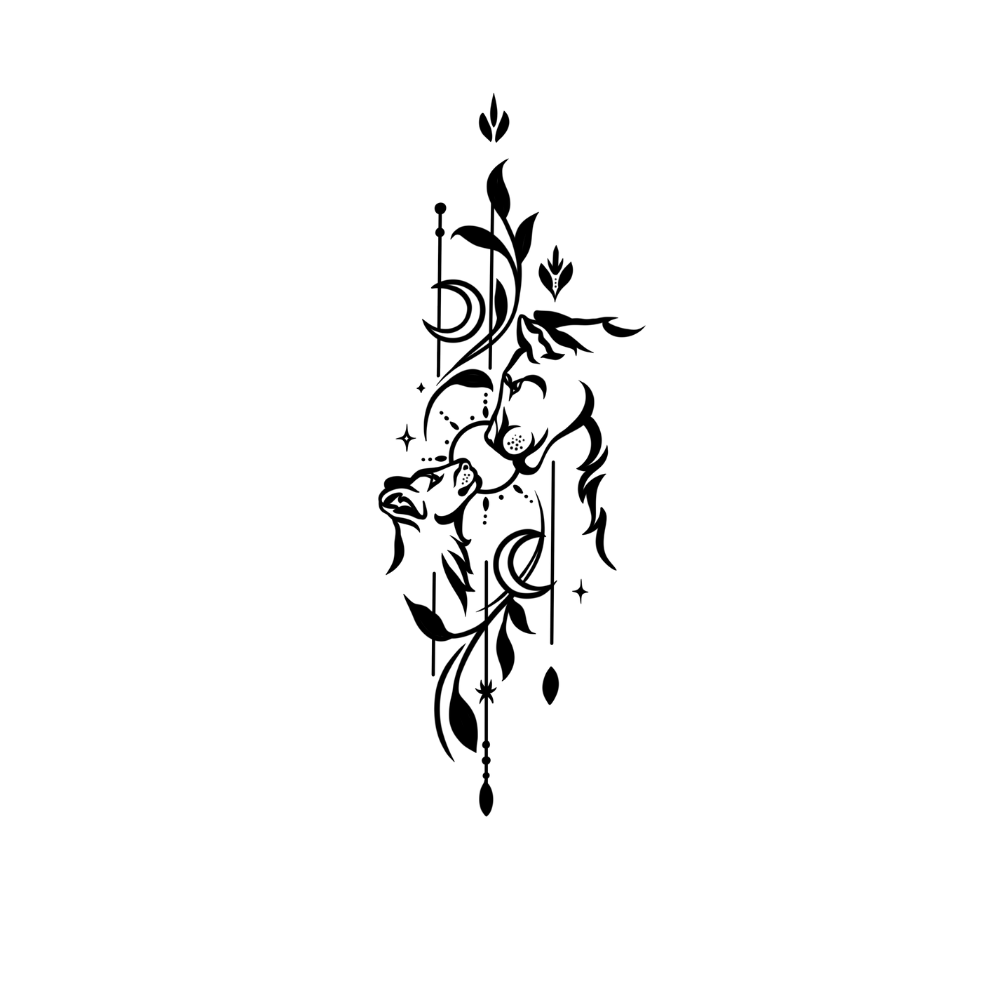 Lionne et lionceau