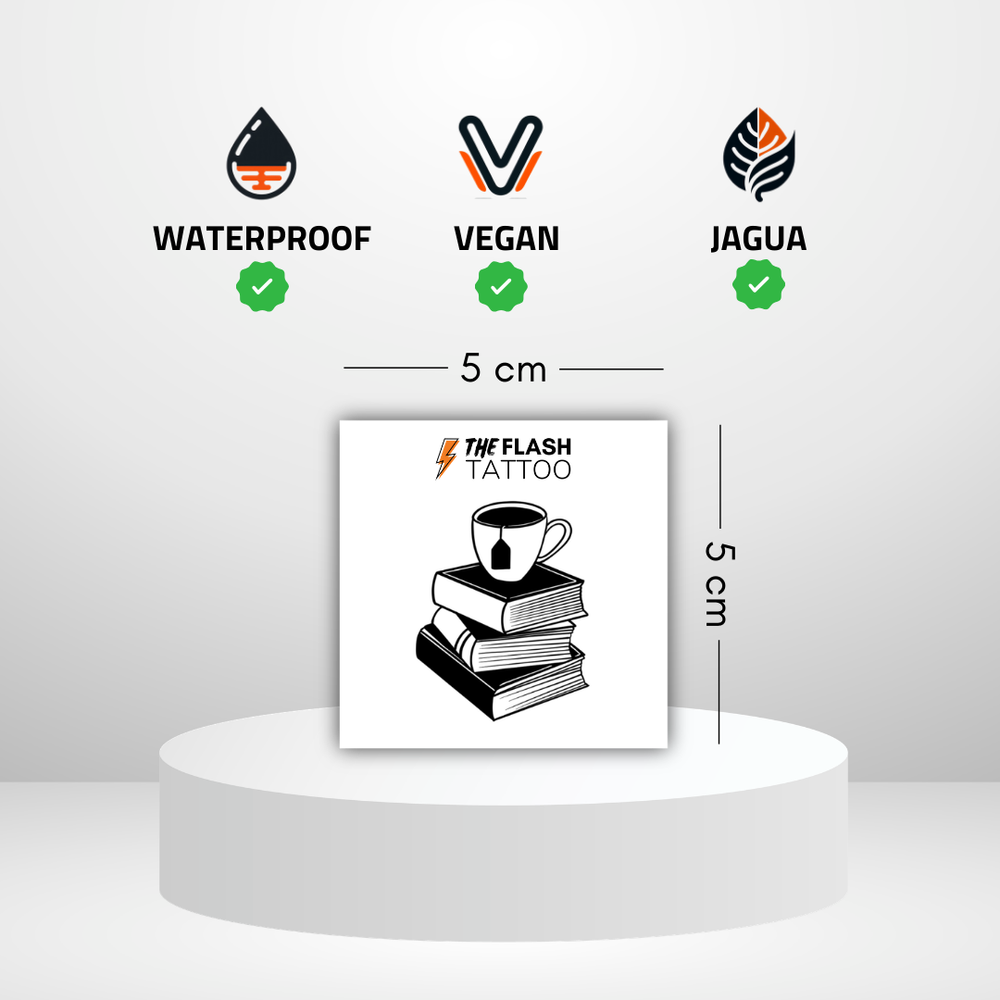 Tatouage temporaire livres