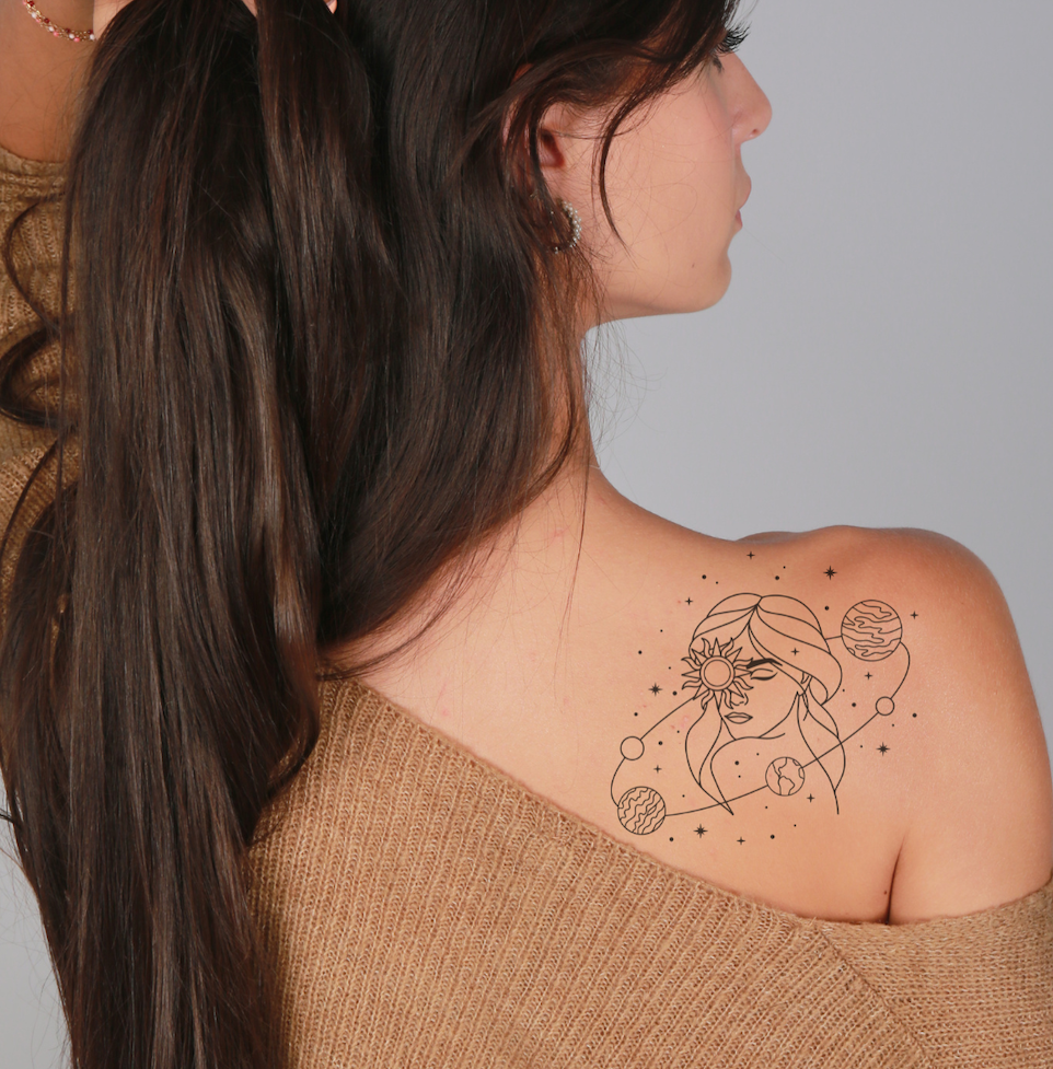 Tatouage Constellation Lionnull
