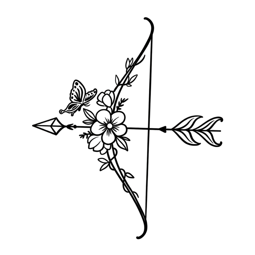 Flèche fleur