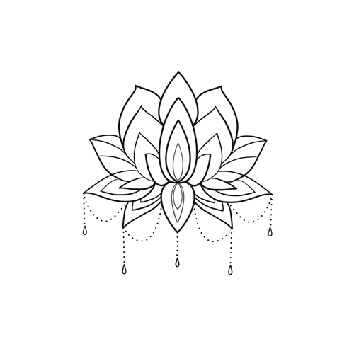 Tatouage Lotus