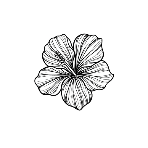 Hibiscus tattoo