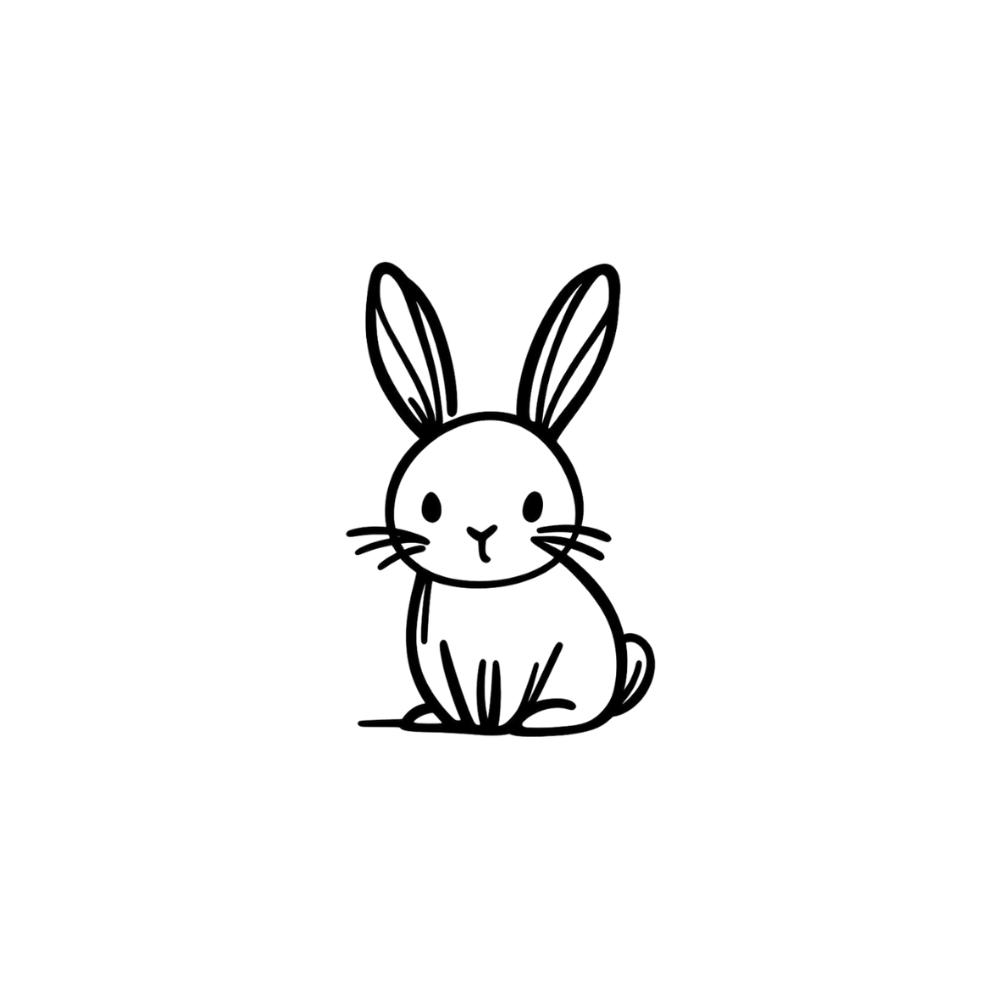 Lapin minimaliste