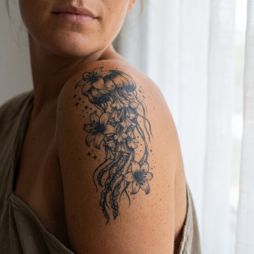 Jellyfish tattoo
