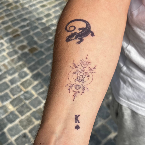 Salamander tattoo