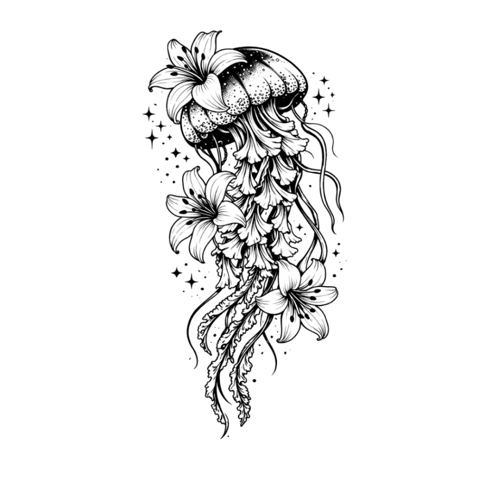 Jellyfish tattoo